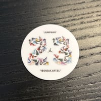 Image 1 of Sneaker Sticker "23" Jordan 1s