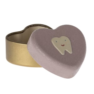 Image of Maileg Tooth Box Small heather (PRE-ORDER ETA Late April)