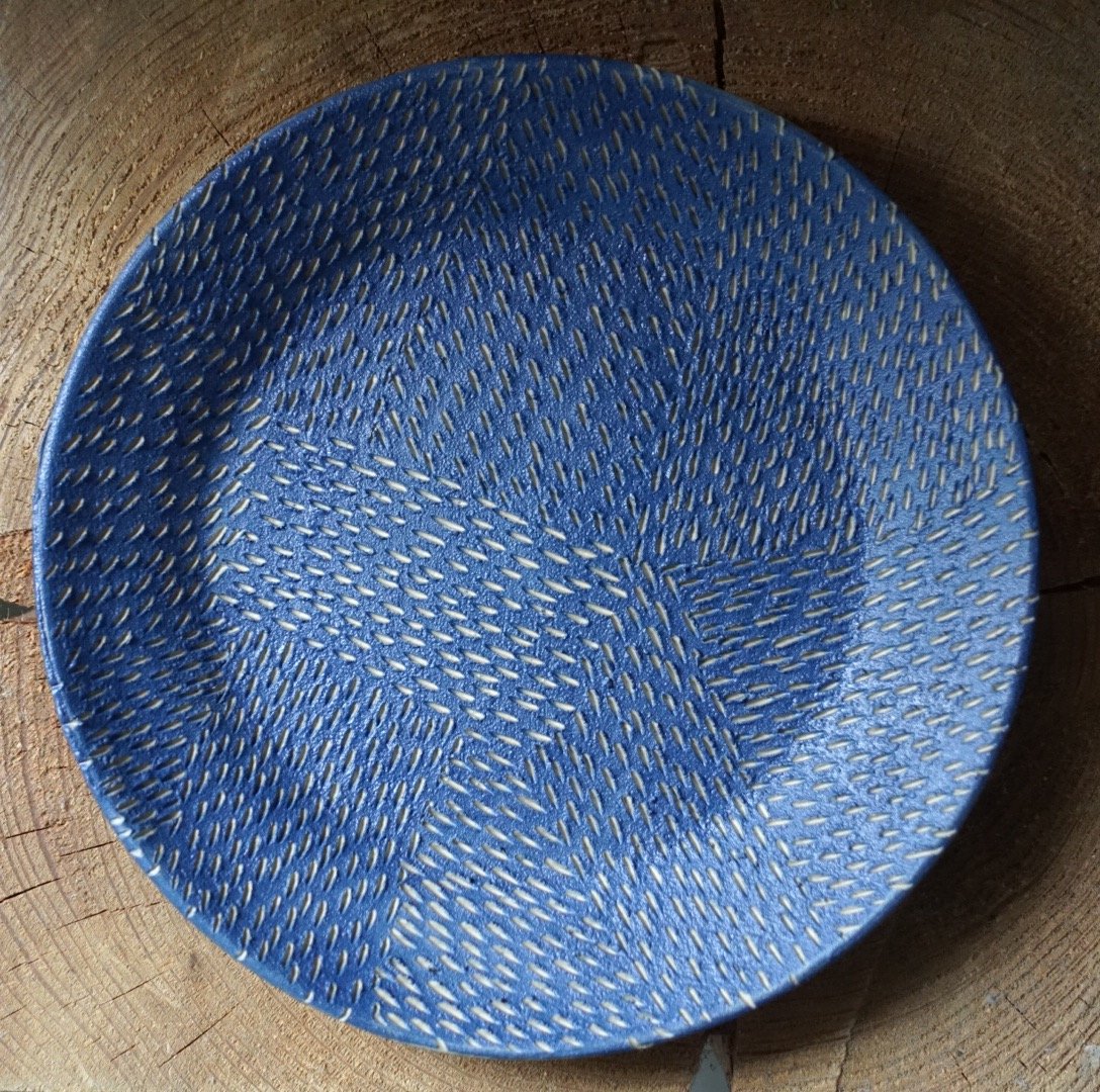 Image of Small Blue Plate