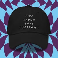 LIVE LAUGH LOVE SCREAM Black Hat