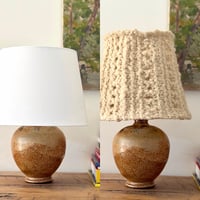 Image 1 of Lampe en ceramique (choix de l’abat-jour)
