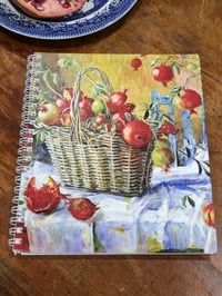 Image 3 of Margaret Olley Medium Sketchbook - Pomegranates in a Basket