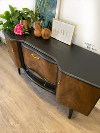 Image 11 of Vintage Art Deco style Stonehill sideboard, drinks cabinet