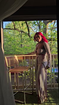 Image 5 of Houndstooth Wrap Pant | More Colors Available🎨