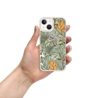 Image 16 of Art Nouveau Inspired Soft Multicolor Boho Floral Sketch Clear Case for iPhone®