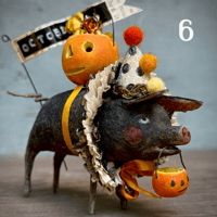Image 11 of Halloween Spun Cotton Pigs (multiple options available)