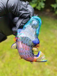 Image 4 of Color-Blast Dragon Fish Pendant