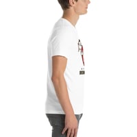 Image 3 of Unisex T-Shirt, Apple (White)