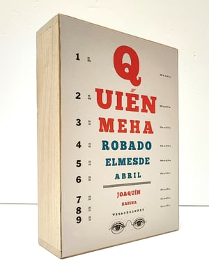 Image of Agudeza visual. Joaquín Sabina.