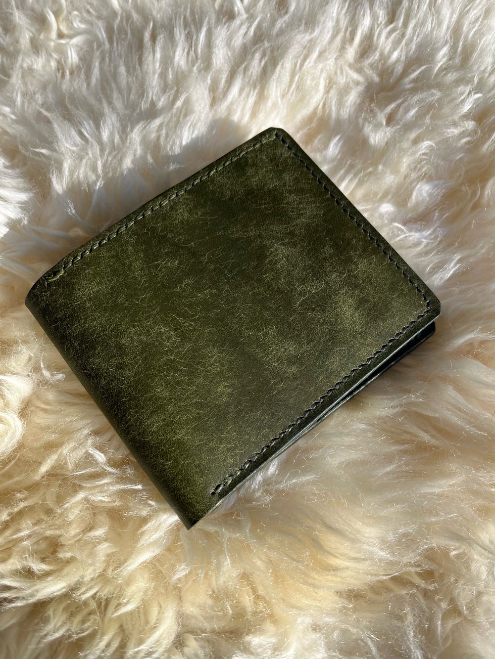 Image of Olive Pueblo (2-tone) 9-pocket Bifold 