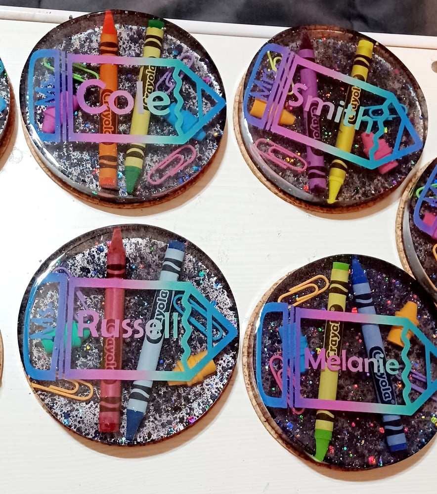 Image of Teacher coasters XL