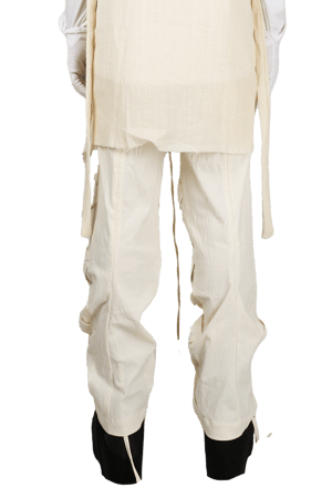 Image of ÆNRMÒUS - Canions Pants (White)