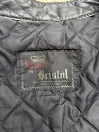 Image 6 of 80s Asymetrical Leather Moto Jacket