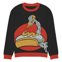 Image 14 of Alien Hotdog Knitted crew neck sweater