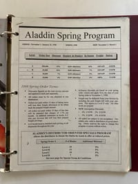 Image 5 of Aladdin Blade Catalogs & Spring Program (‘95, ‘97, ‘98)