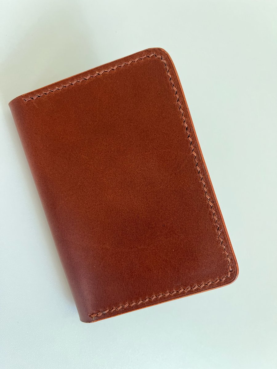 Image of Chestnut Buttero Vertical Cardholder 