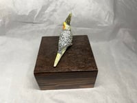 Image 15 of Custom Engraved Cockatiel Bird Mini Keepsake Urn Handpainted To Your Photo Pet Portrait