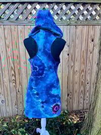 Image 2 of Sneaky ⭕️ Racerback Hoodie Dress Small