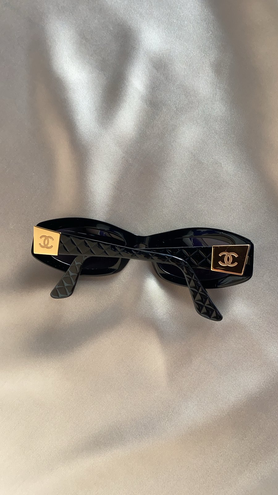 Chanel quilted discount sunglasses