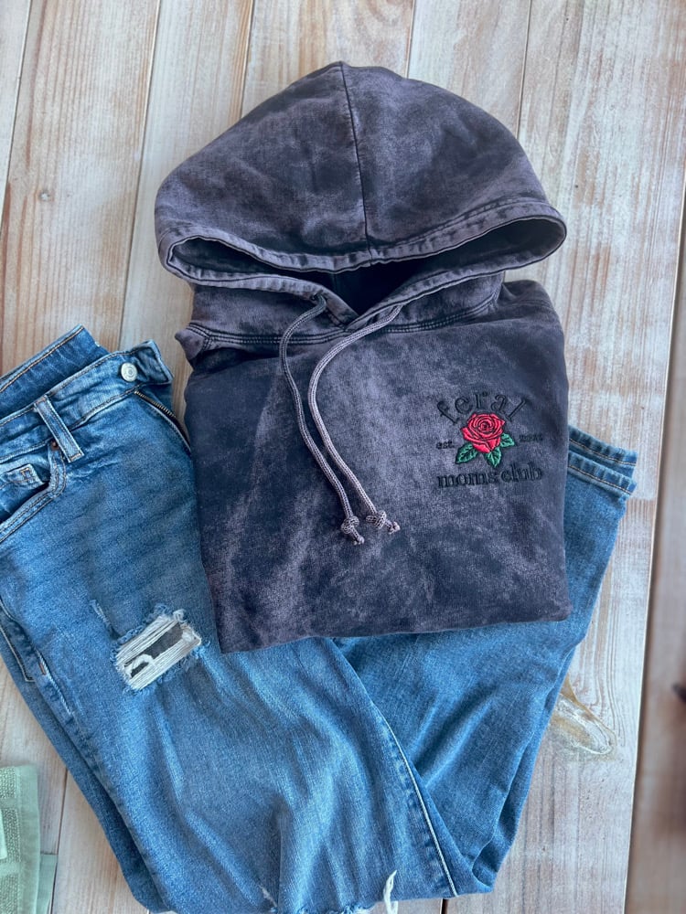 Image of feral mom hoodie 