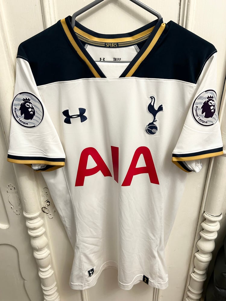Image of Tottenham Hotspur “DELE 20” 2016/17 Home Shirt + PL patches   (S)