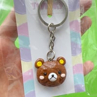 Image 2 of Rilakkuma Cookie - Polymer Clay Keychain