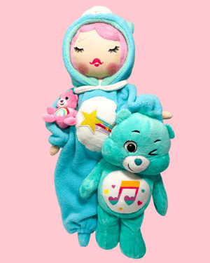 Image of CAREBEAR INISPIRED ART DOLL FAMILY SET