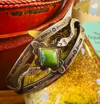 Image 1 of Fred Harvey 1940s snake cuff 
