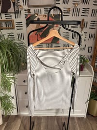 Image 2 of Lucky brand ribbed cross back top