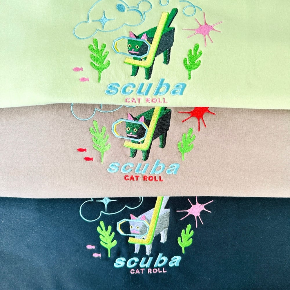 Image of [PREORDER] SCUBA CAT ROLL VARIANTS
