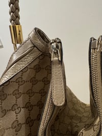 Image 4 of Preloved Gucci Canvas Bella Hobo Bag