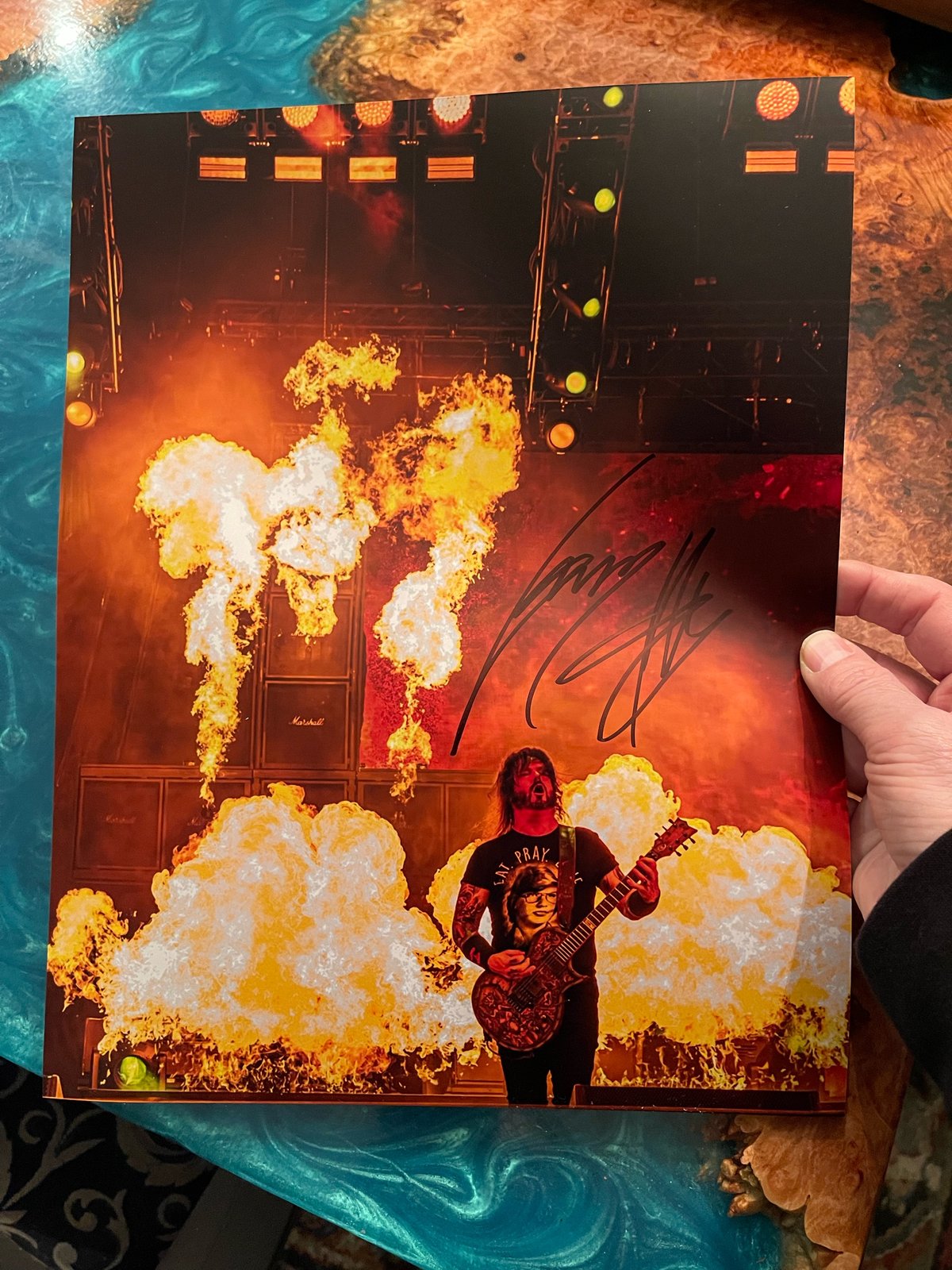11 By14 Signed Pryo Photo From Aftershock Festival Holt Awaits 11-by14-signed-pryo-photo-from-aftershock-festival-holt-awaits