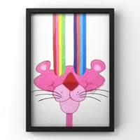 Pink Panther 2024 (white background) Original 