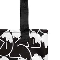 Image 2 of Black Cargo- Contemporary Urban Art Apparel for the Woke   - Woke - All-Over Print Tote Bag
