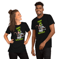 Image 3 of I Don't Give a Rats Ass Unisex Staple T-Shirt | Bella + Canvas 3001