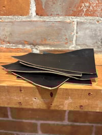 Image 4 of Horween Chromexcel BLACK Horsehide Leather Rectangles