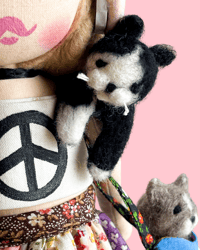 Image 2 of RESERVED FOR ALLISON ART DOLL PEACE