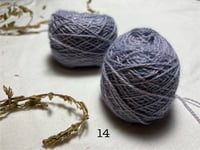 Image 15 of alpaca, silk and cashmere lace weight, mini skeins 10g/80m