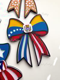 Image 7 of UNITY FLAG BOW BUNLDE SVG