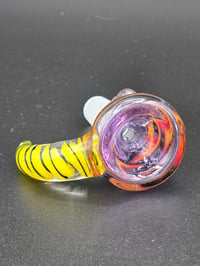 Image 12 of UV Reactive 14mm Slide With Horn 
