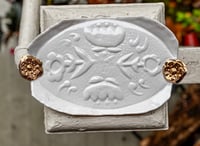Porcelain Embossed Tapas Tray