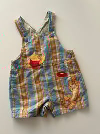 Image 1 of football Pooh shortalls