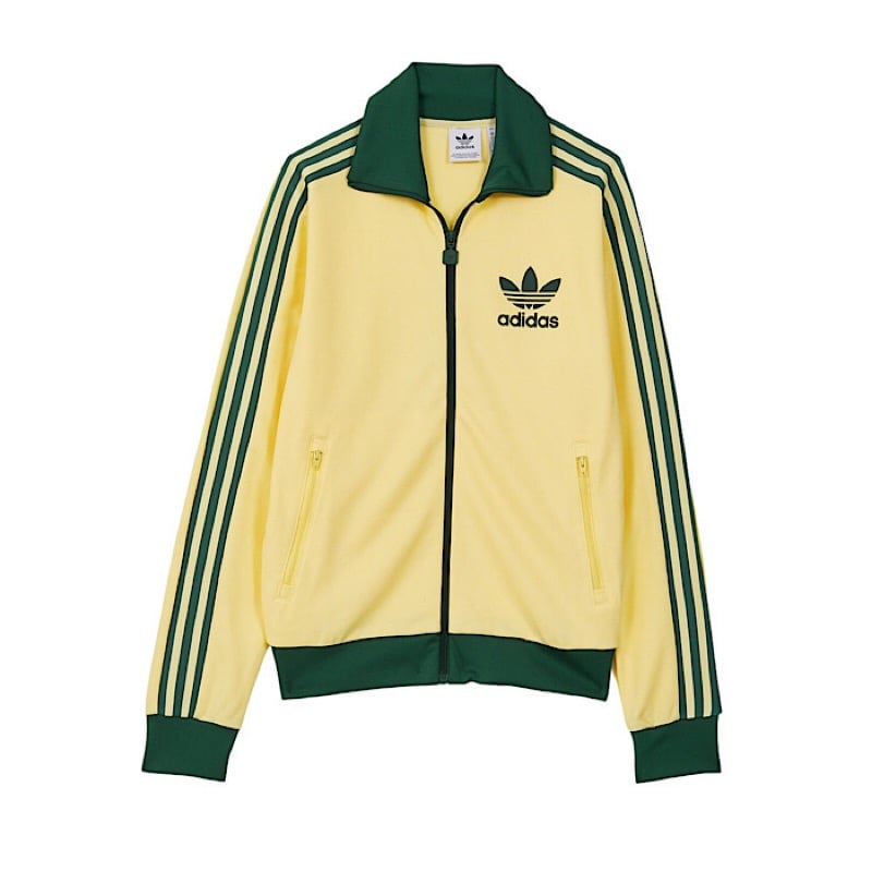 Image of BECKENBAUER TRACK TOP ALMOST YELLOW