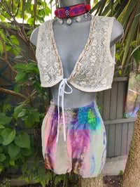 Image 10 of Bloomer shorts- see measurements (size 1) rainbow 6-10