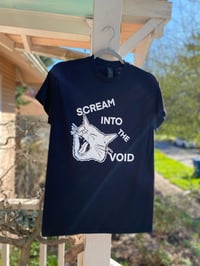 Scream into The Void Black Shirt