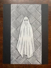 Image 1 of LIMITED RESTOCK - 'Haunt Me' Blockprint 