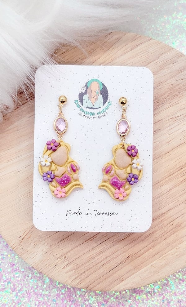 Image of Lantern Glow Princess Earrings 