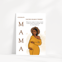 Image 2 of Congrats Mama Baby Shower Card
