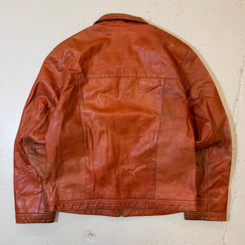 Image of 1990s Cropped Leather Jacket, Size Medium - Large