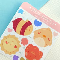 Image 2 of Spring Buddies Mini Sticker Sheet